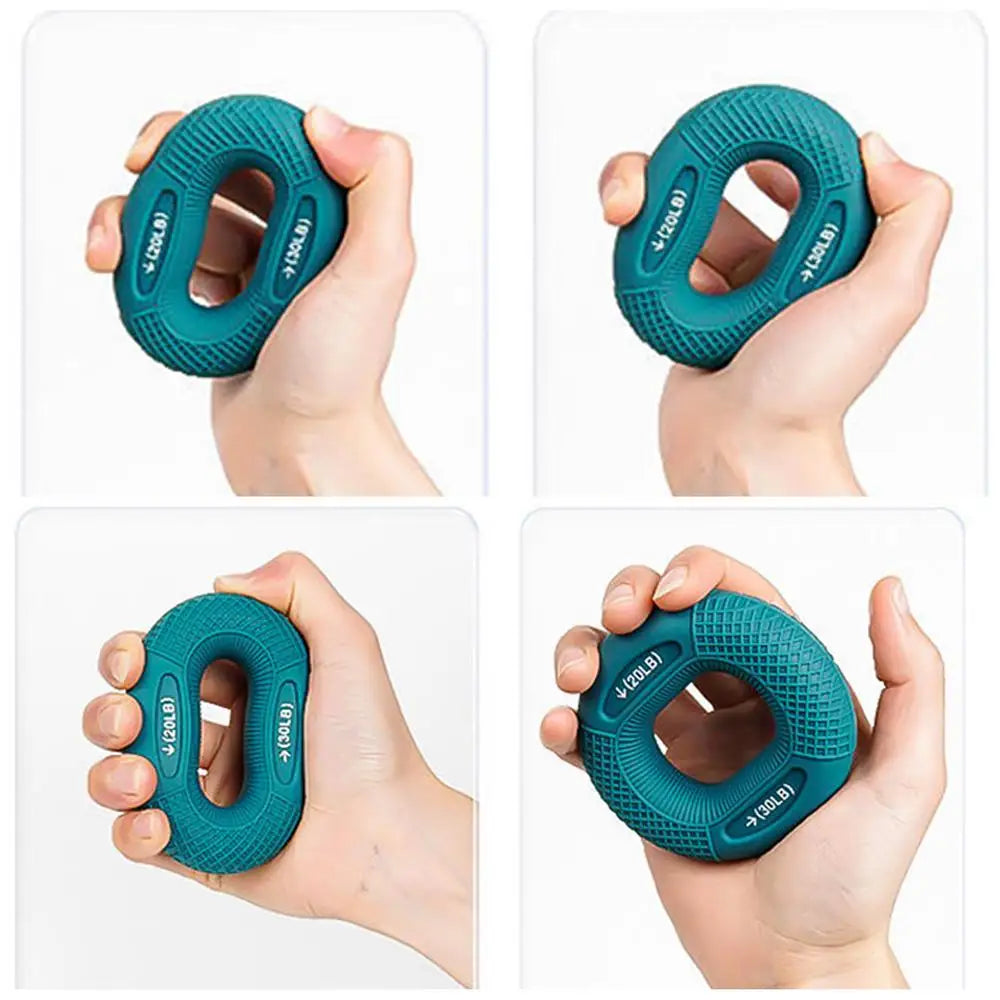 silicone ring hand gripper with multiple colours