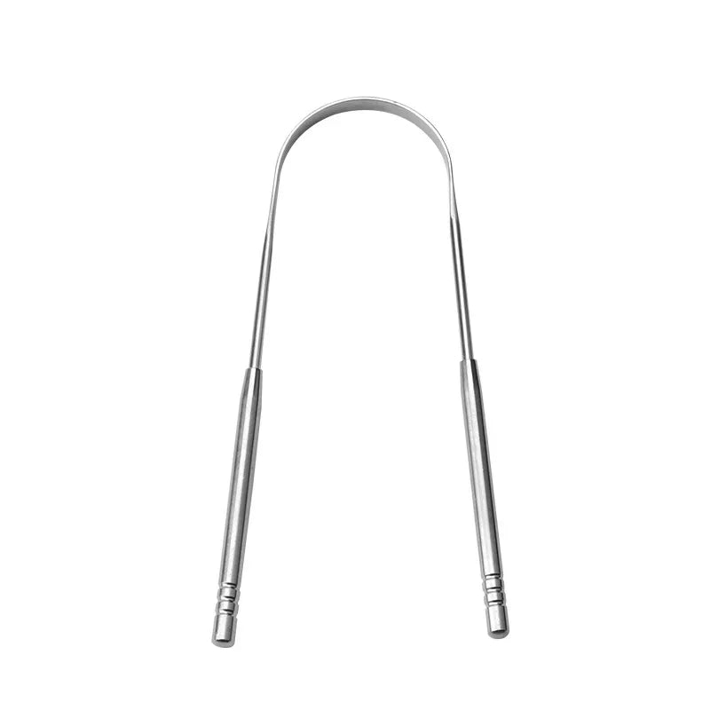 Stainless Metal Tongue Scraper For fresh breath